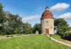 Romanesque Rotunda of Saint George in Skalica. Skalica is located near the Czech border in western Slovakia